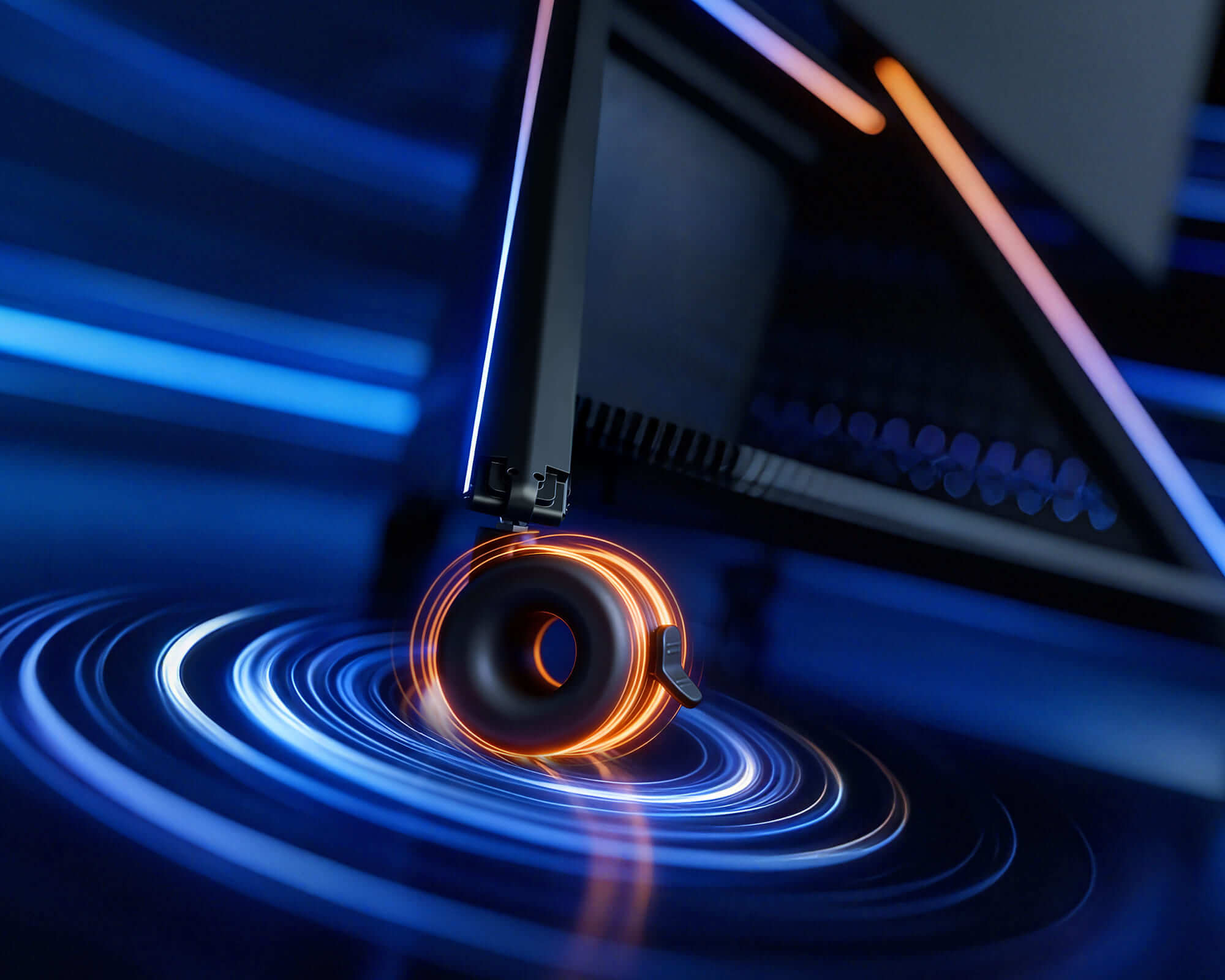 tv ständer auf Rollen für flexible Bewegung, mobiler Einsatz für TV 32–65 Zoll