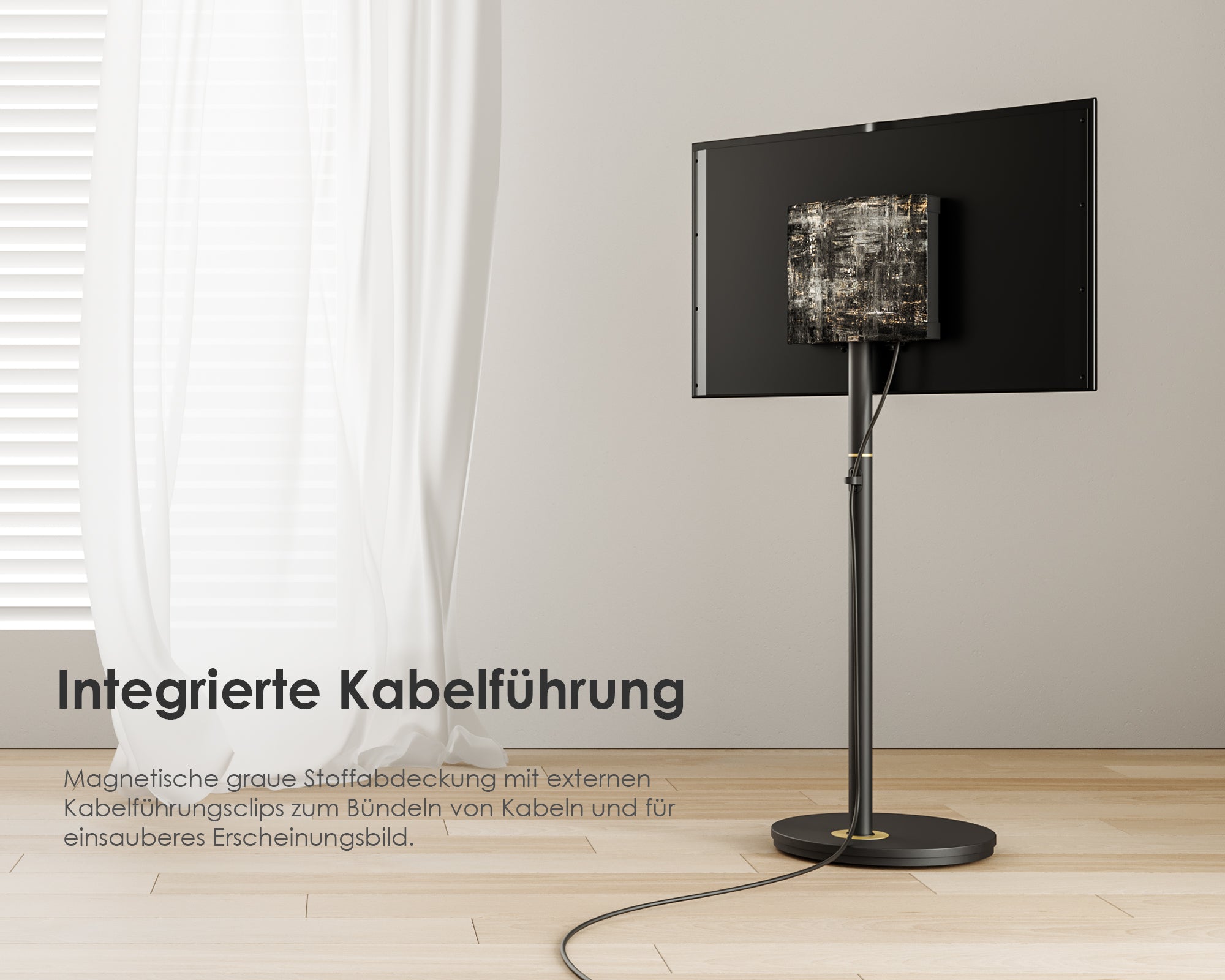 Master V2 FT48 Soporte para TV con Ruedas