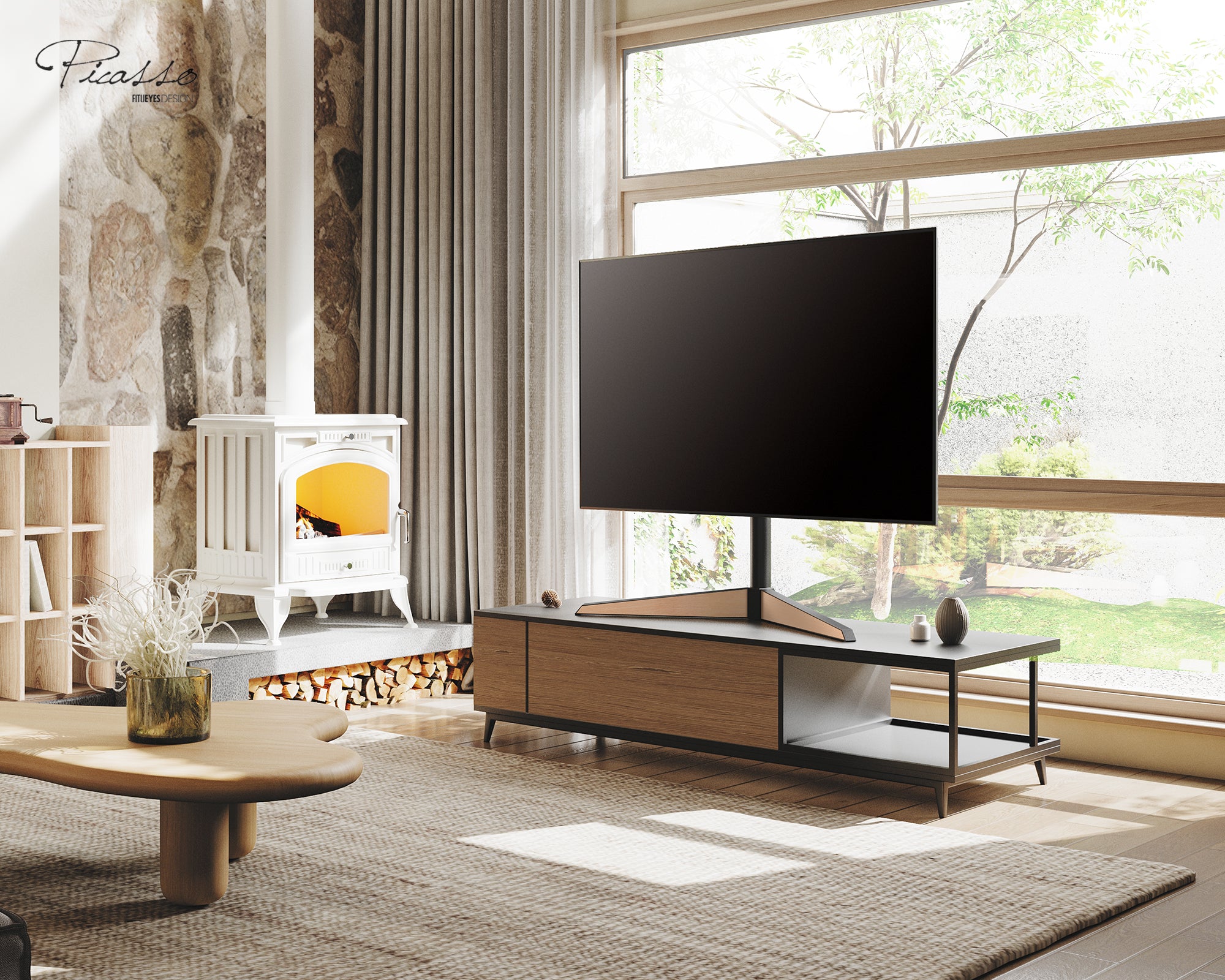 Picasso TT78 Soporte de TV sobre mesa