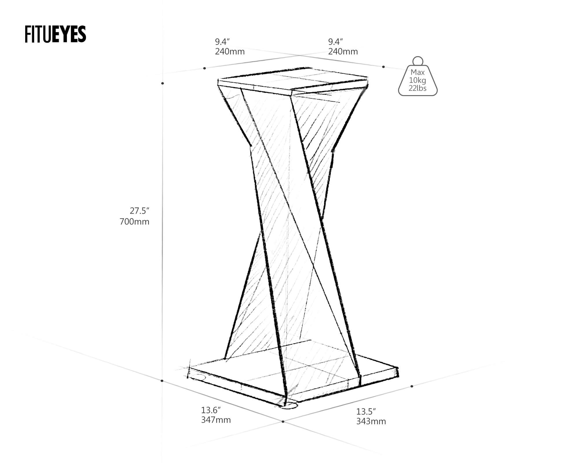 Eiffel SS Lautsprecherständer
