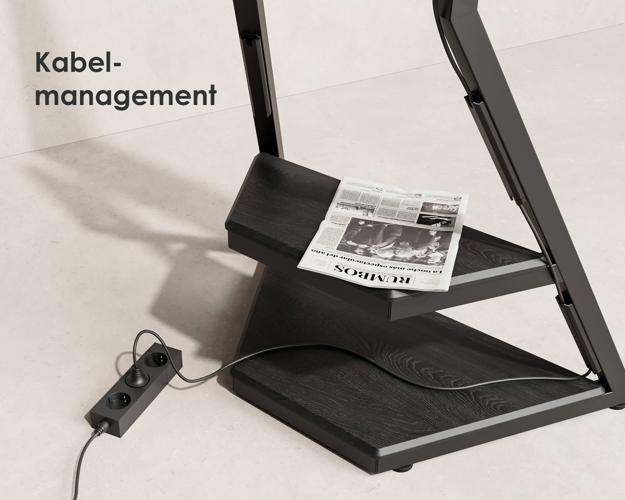 Eiffel FT65 TV-Ständer mit Rollen
