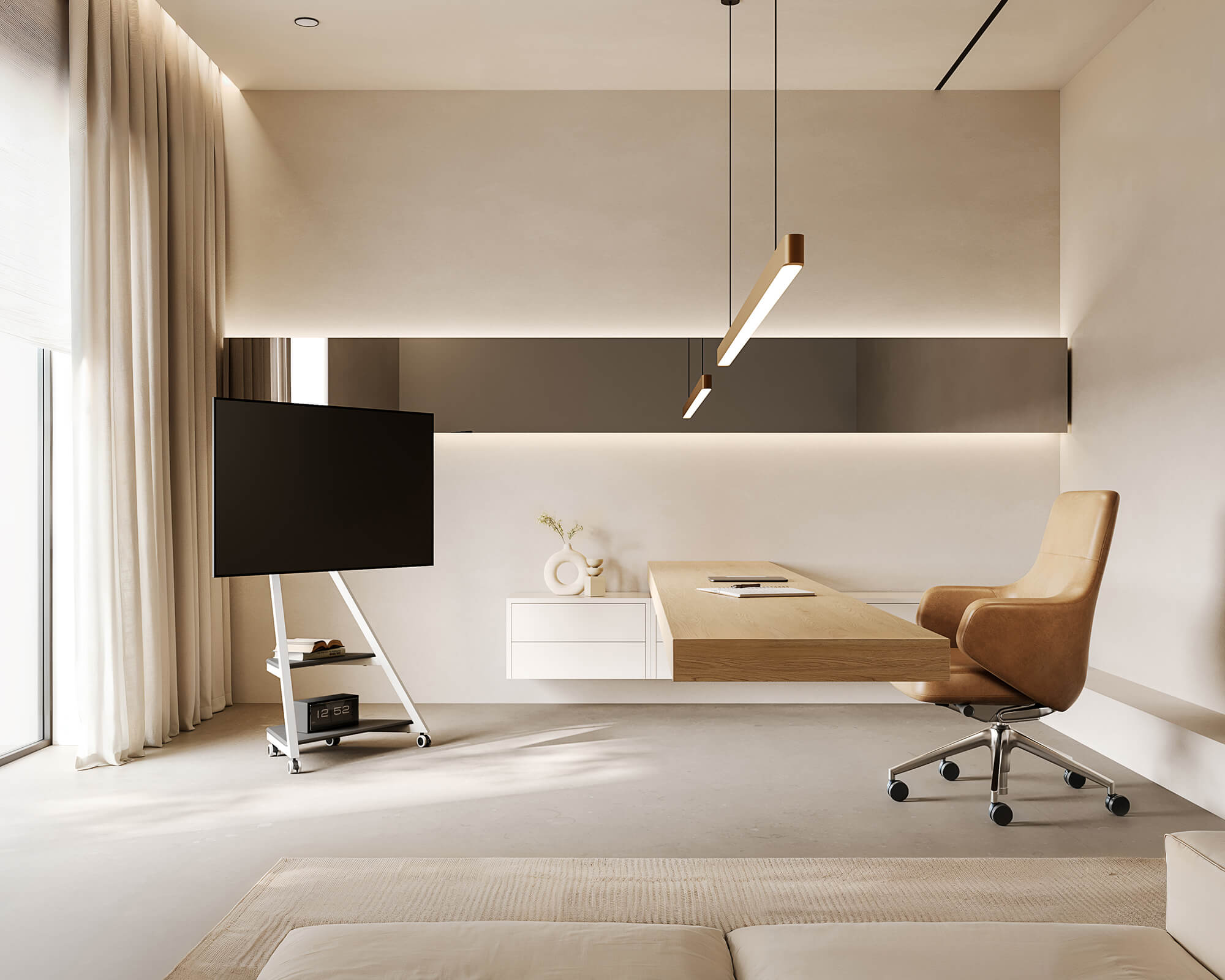 Eiffel FT65 TV-standaard met wielen