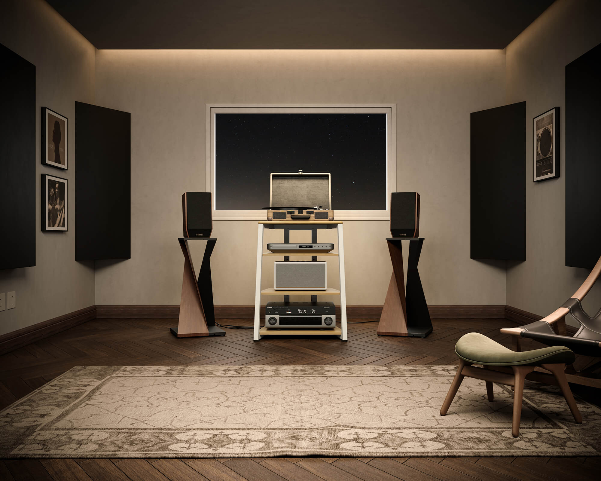 Eiffel AS07 Mueble HIFI