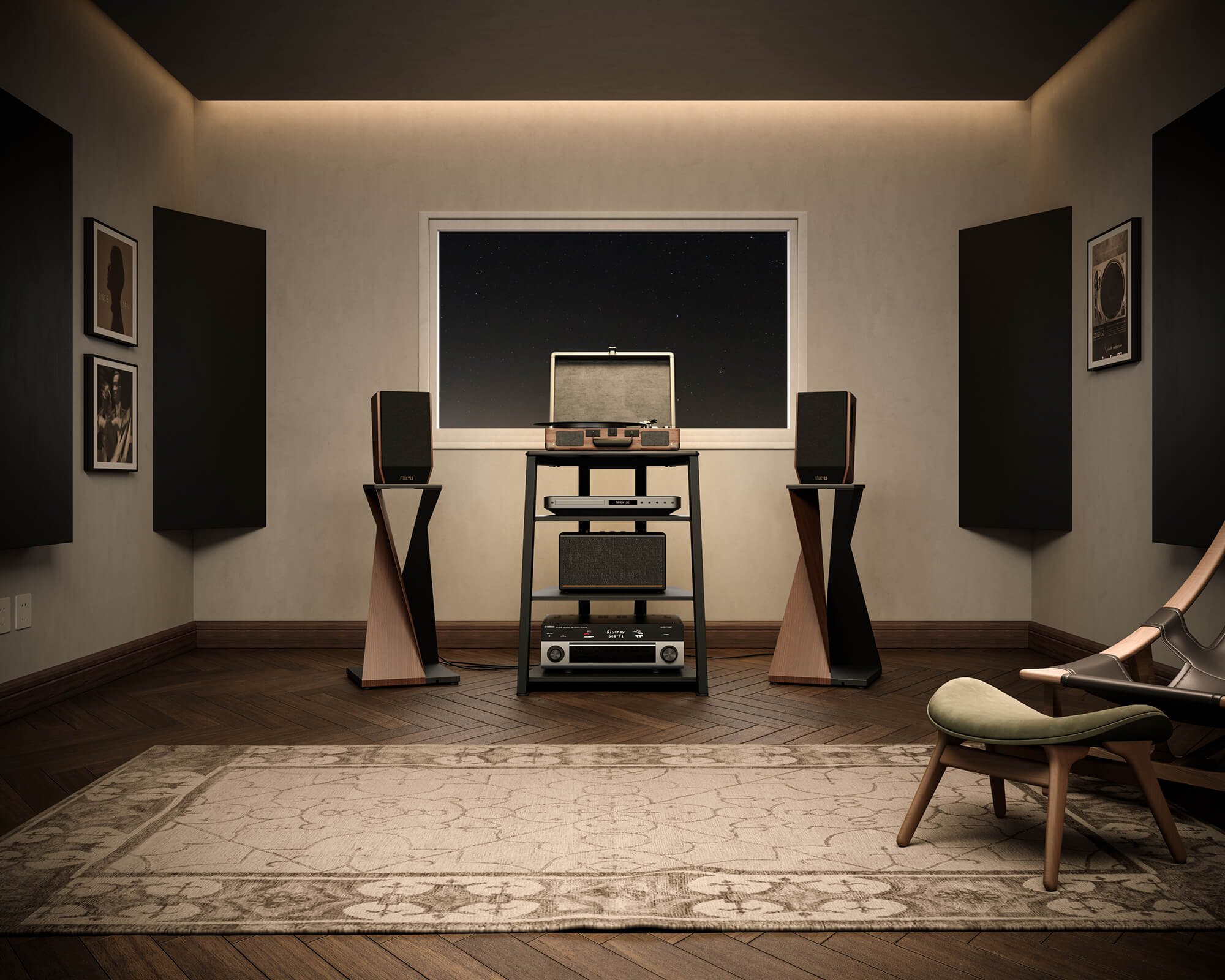 Eiffel AS07 Mueble HIFI