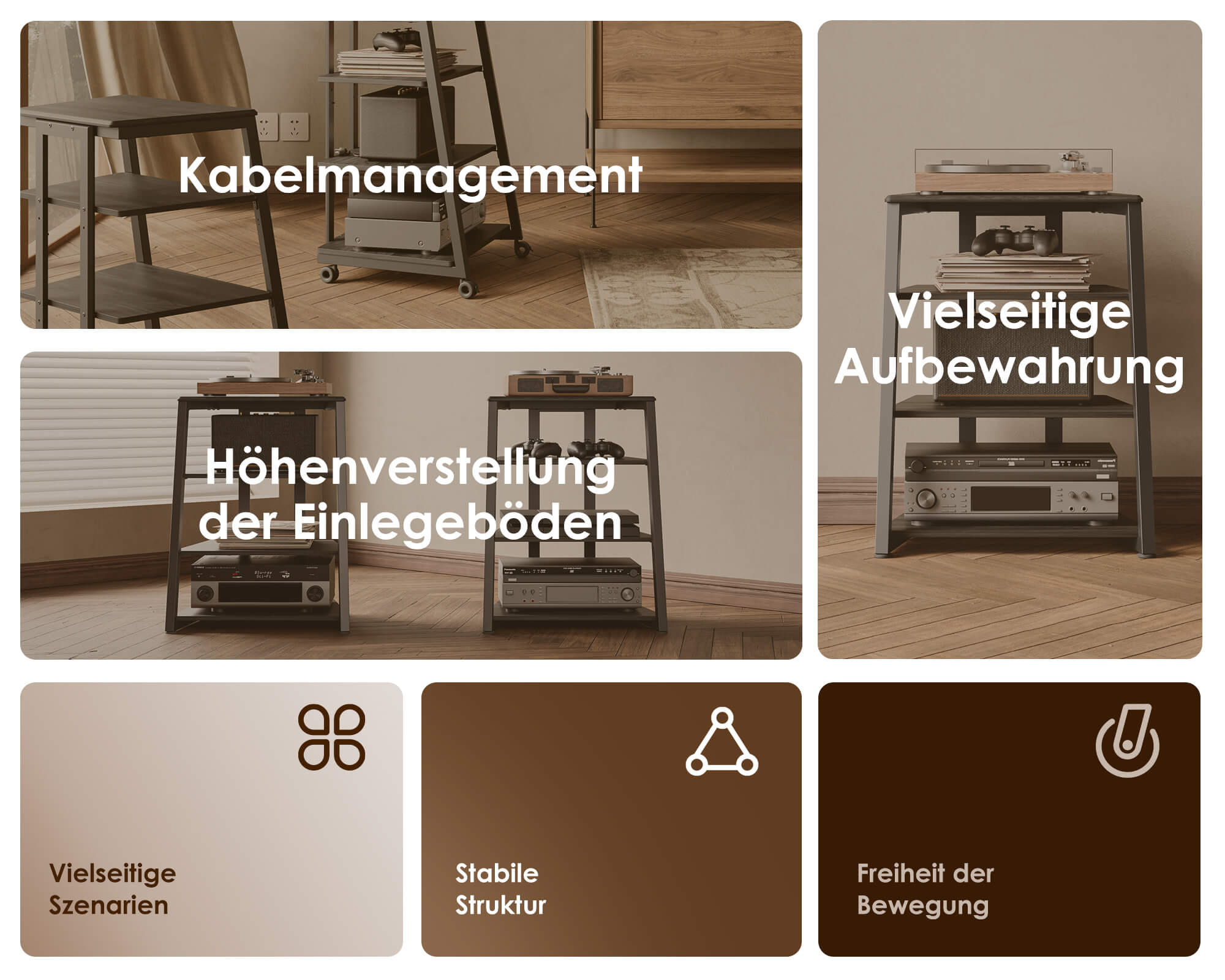 Eiffel AS07 Mueble HIFI