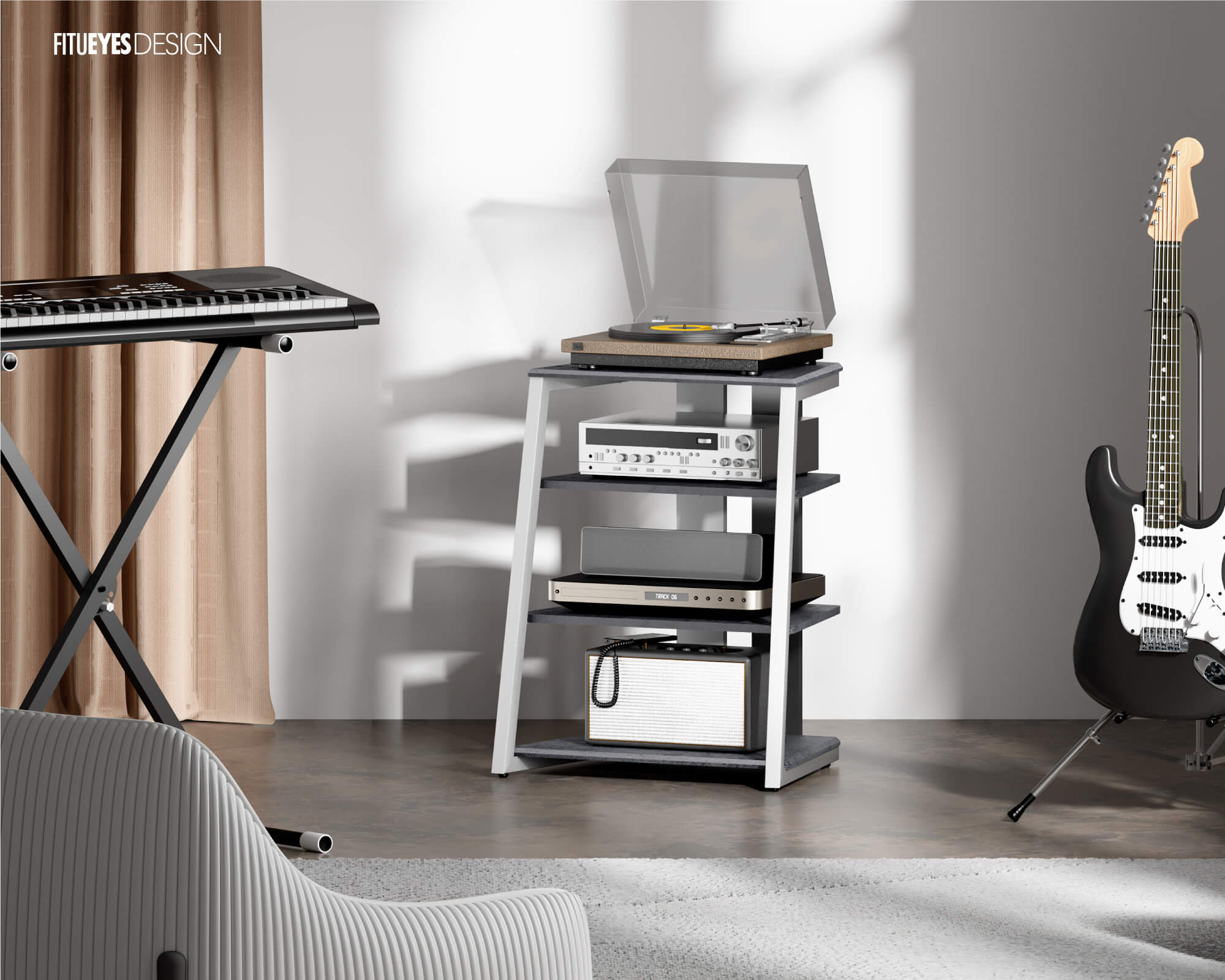 Eiffel AS07 Mueble HIFI