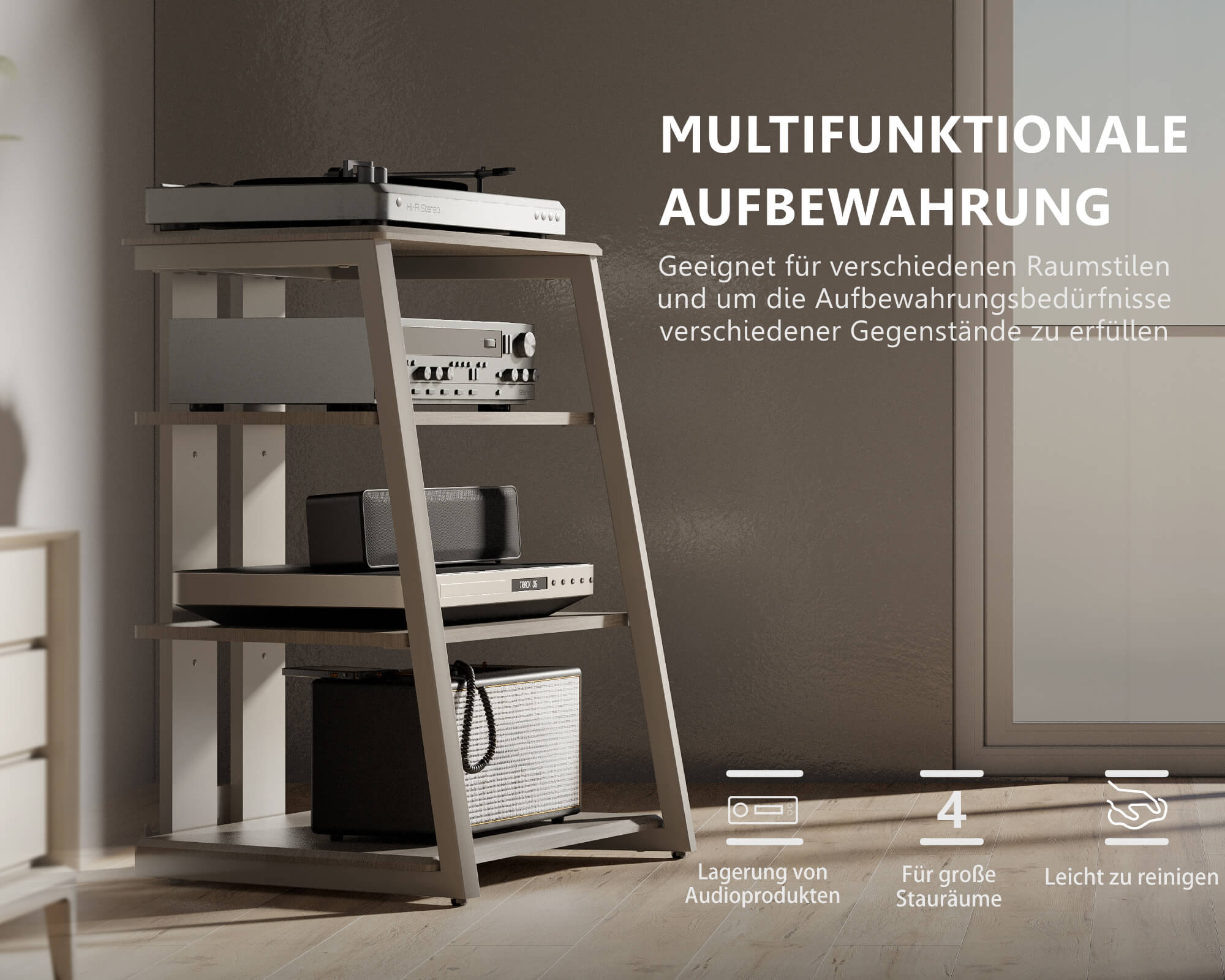 Eiffel AS07 Mueble HIFI