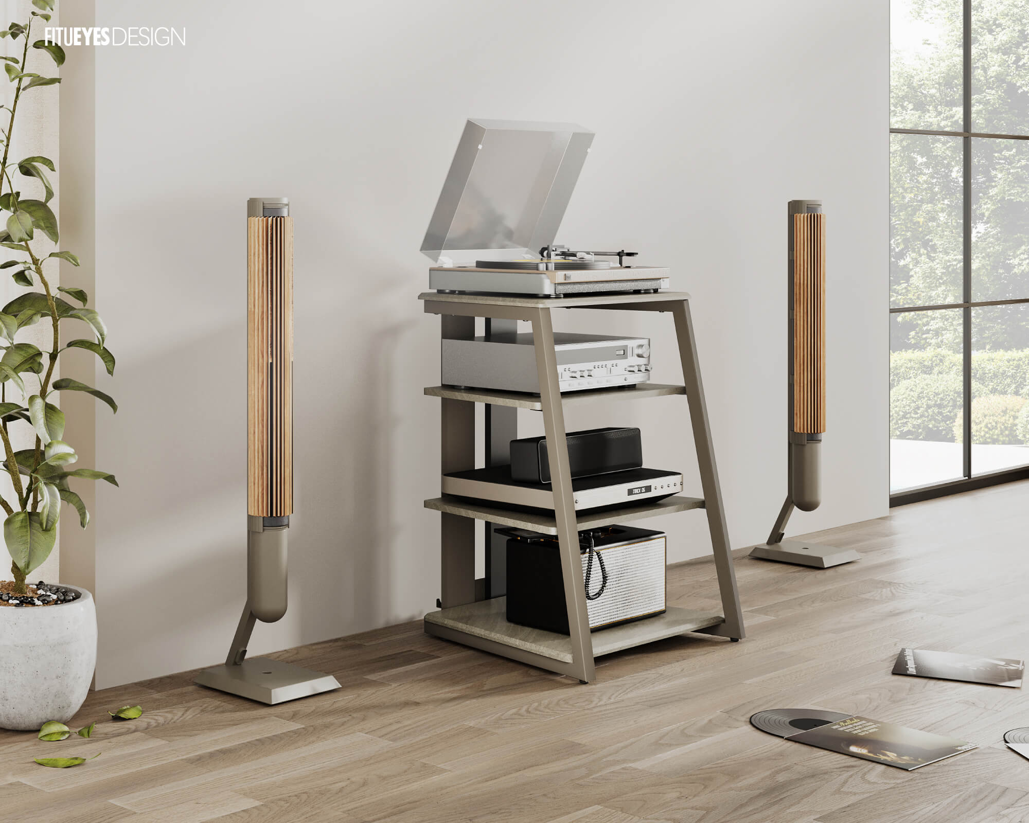 Eiffel AS07 Mueble HIFI