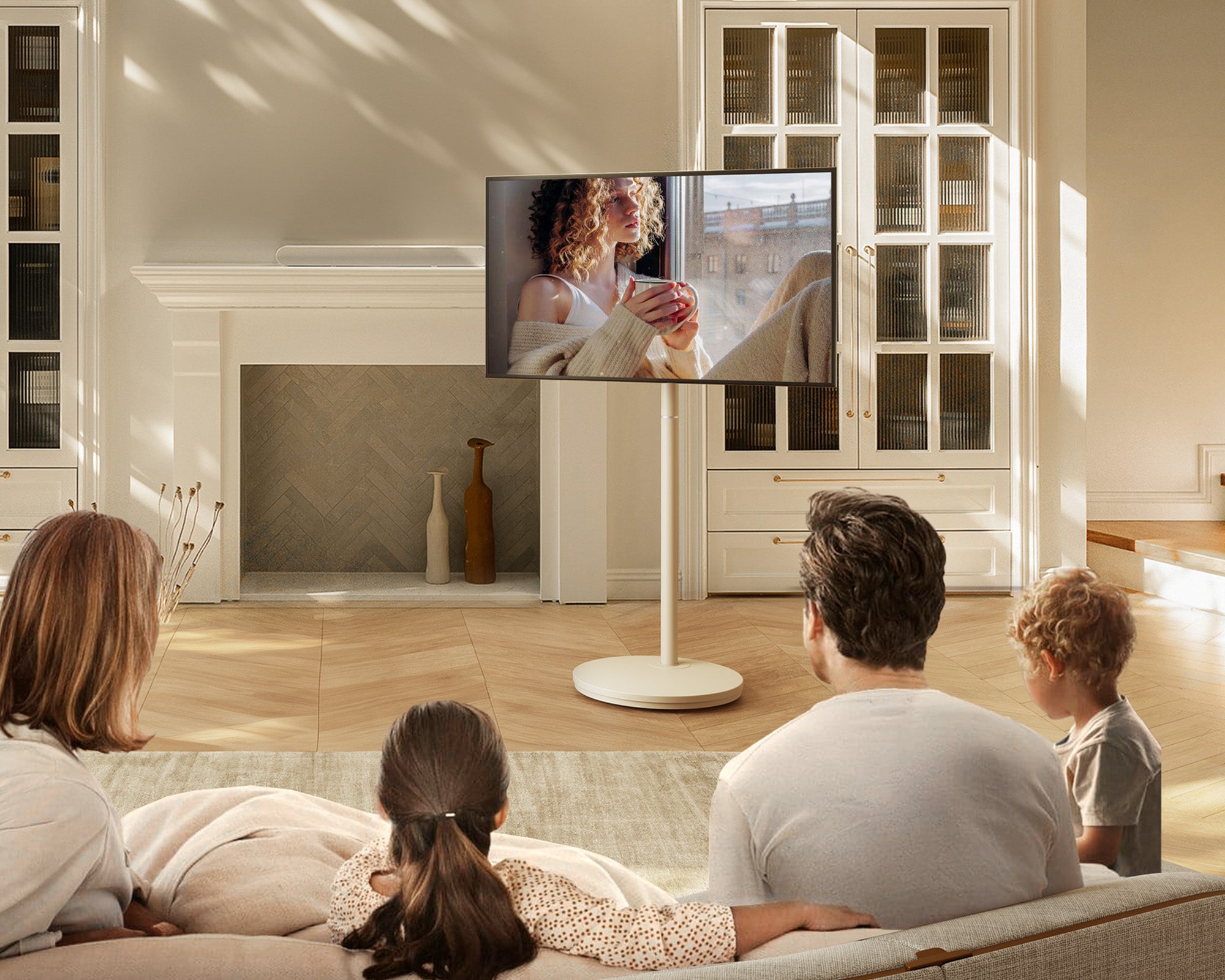 Master V2 Pro FT48 Soporte para TV con Ruedas