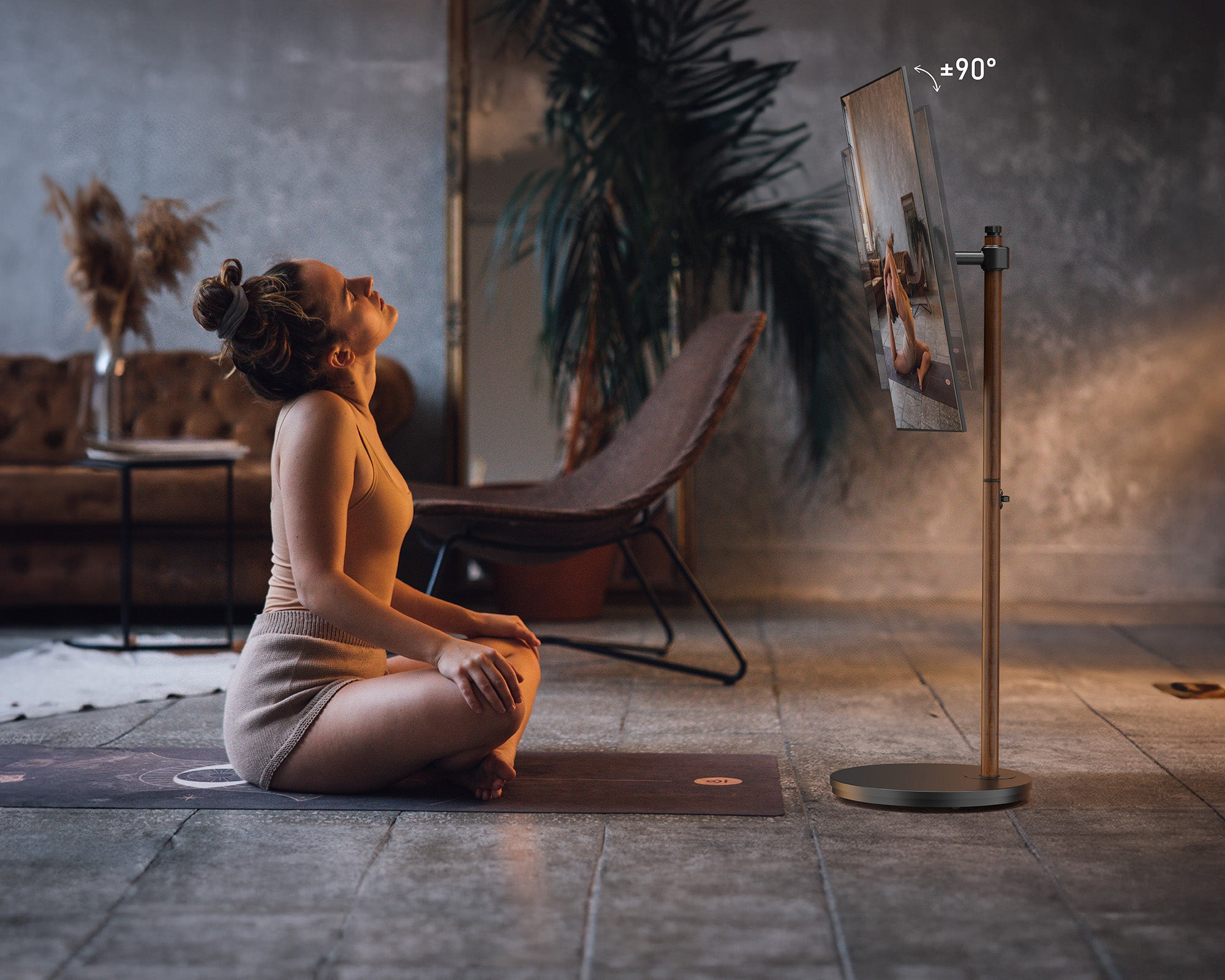 Master V2 Pro FT48 Soporte para TV con Ruedas