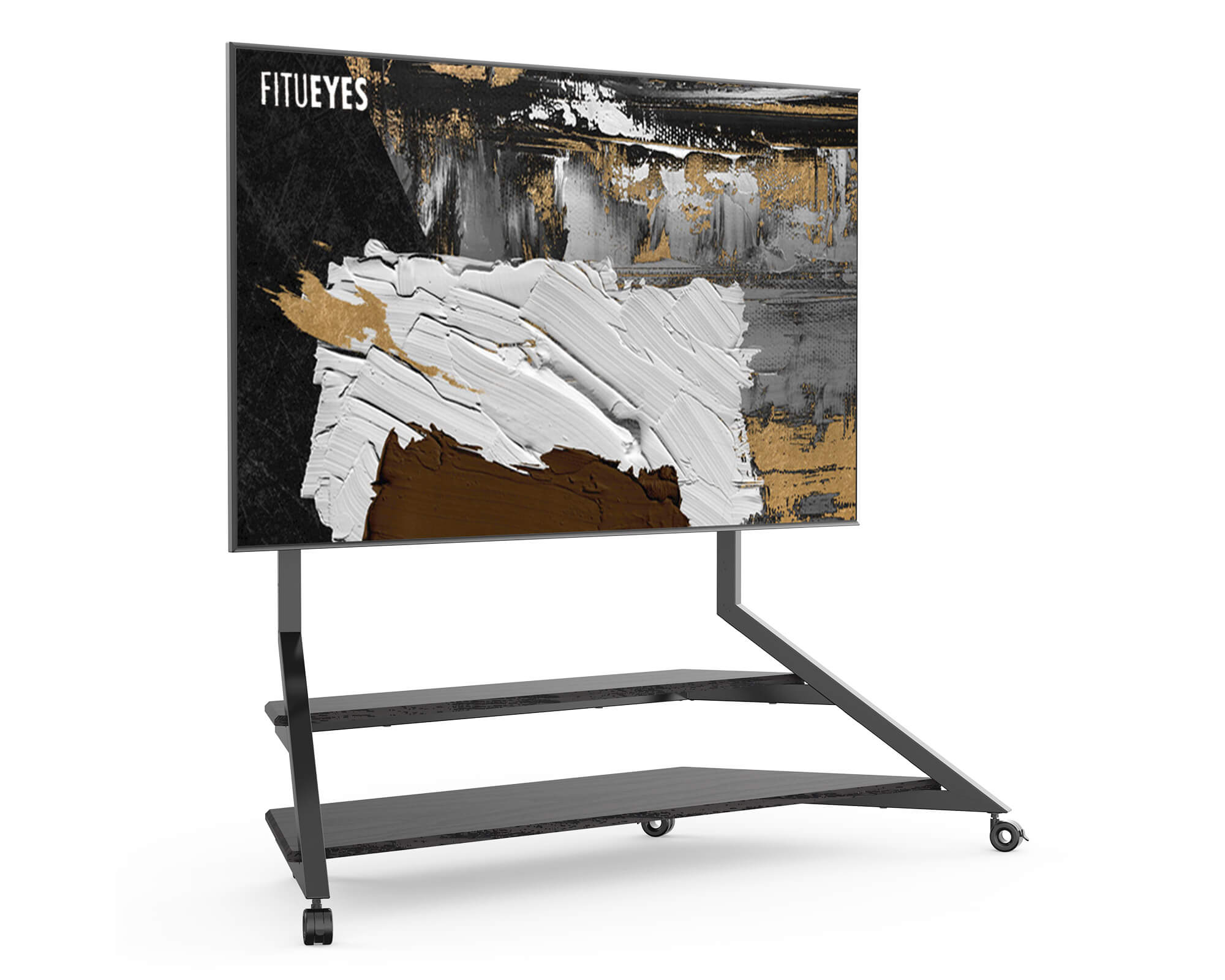 Eiffel V2 FT100 TV-standaard met wielen