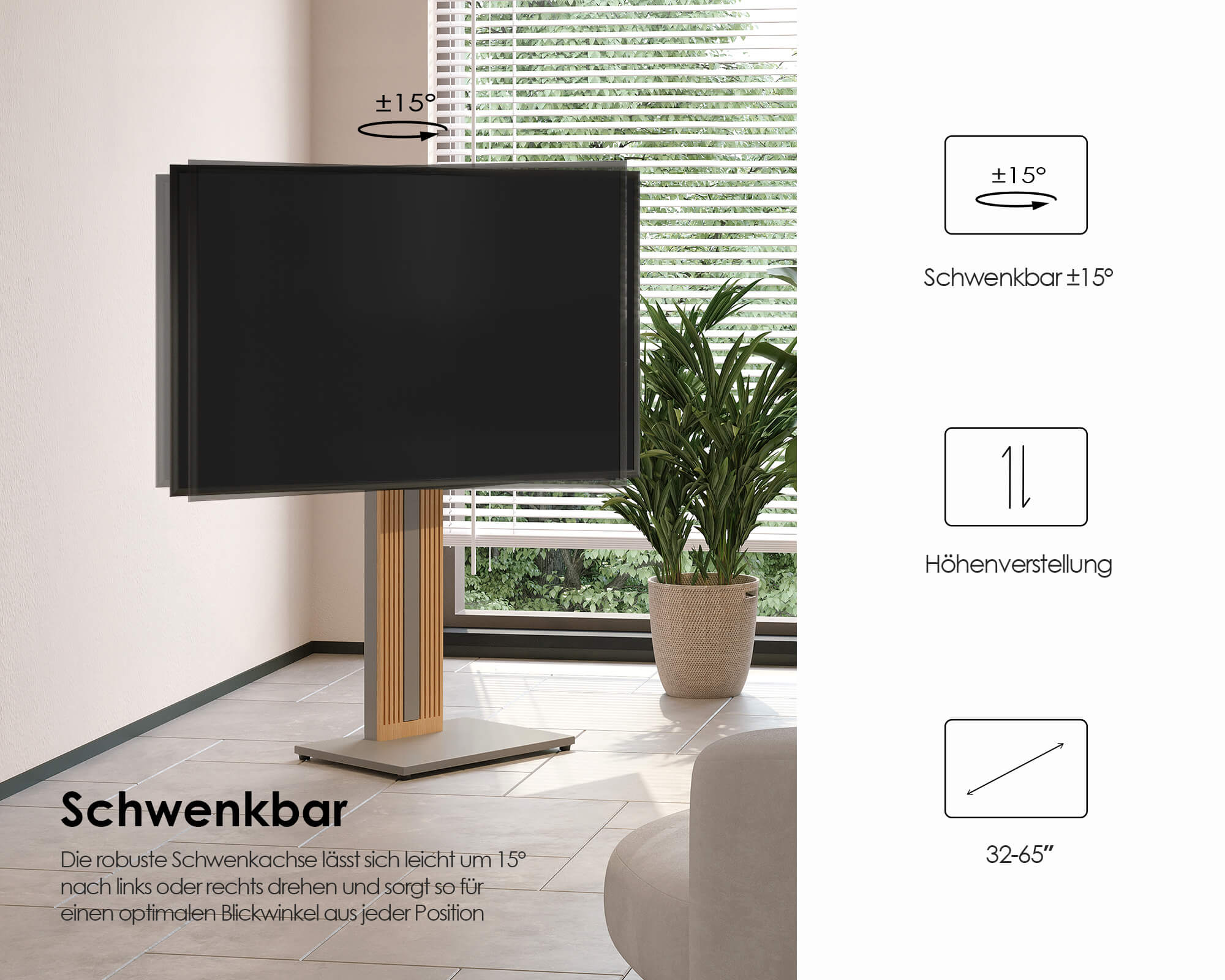 Zen FT65 Soporte para TV