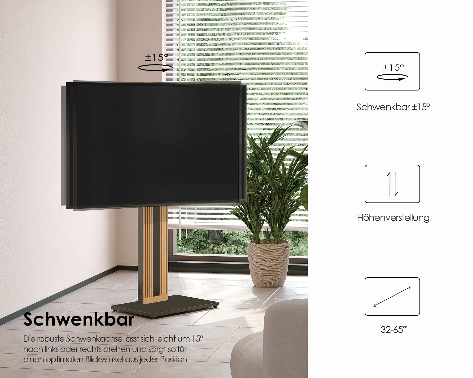 Zen FT65 Soporte para TV