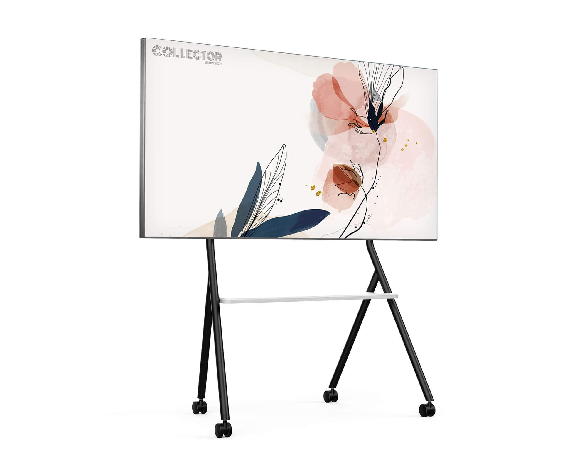 Collector TC78 Floor TV Stand with Wheels