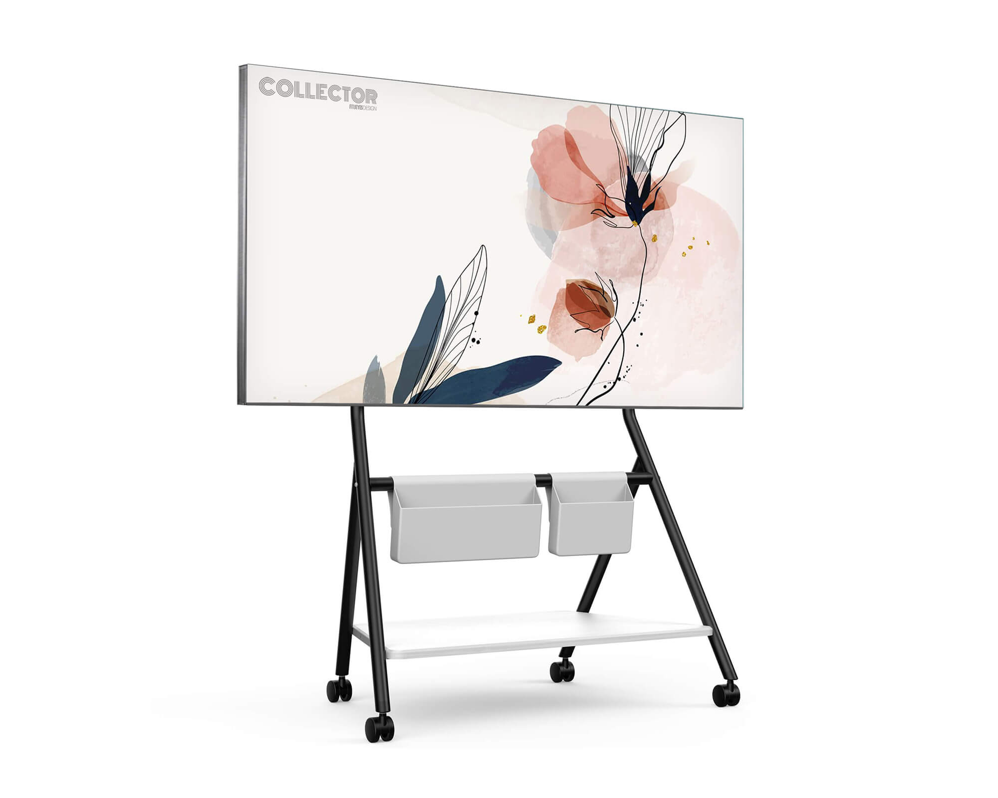 Collector TC78 Floor TV Stand with Wheels