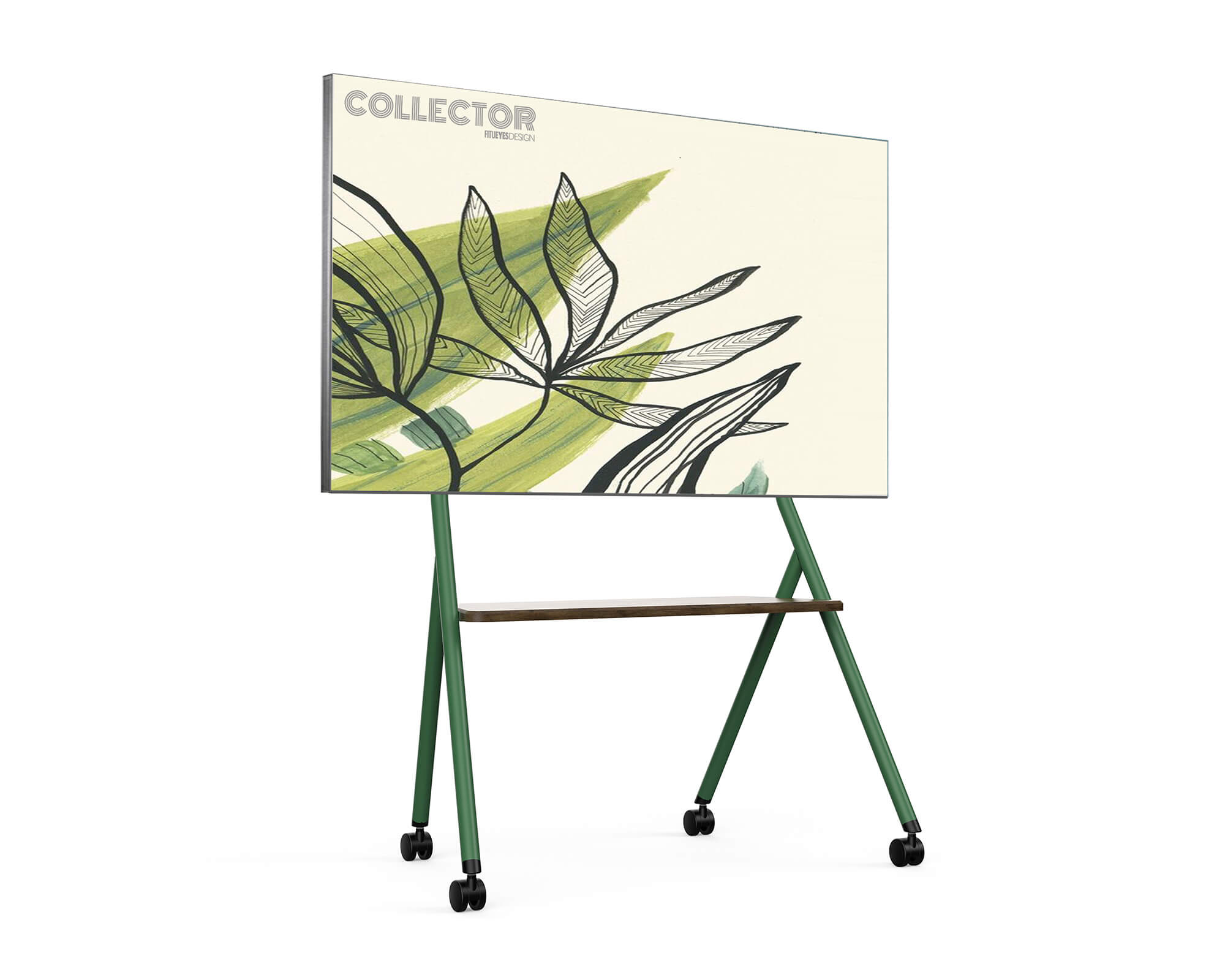 Collector TC78 Floor TV Stand with Wheels