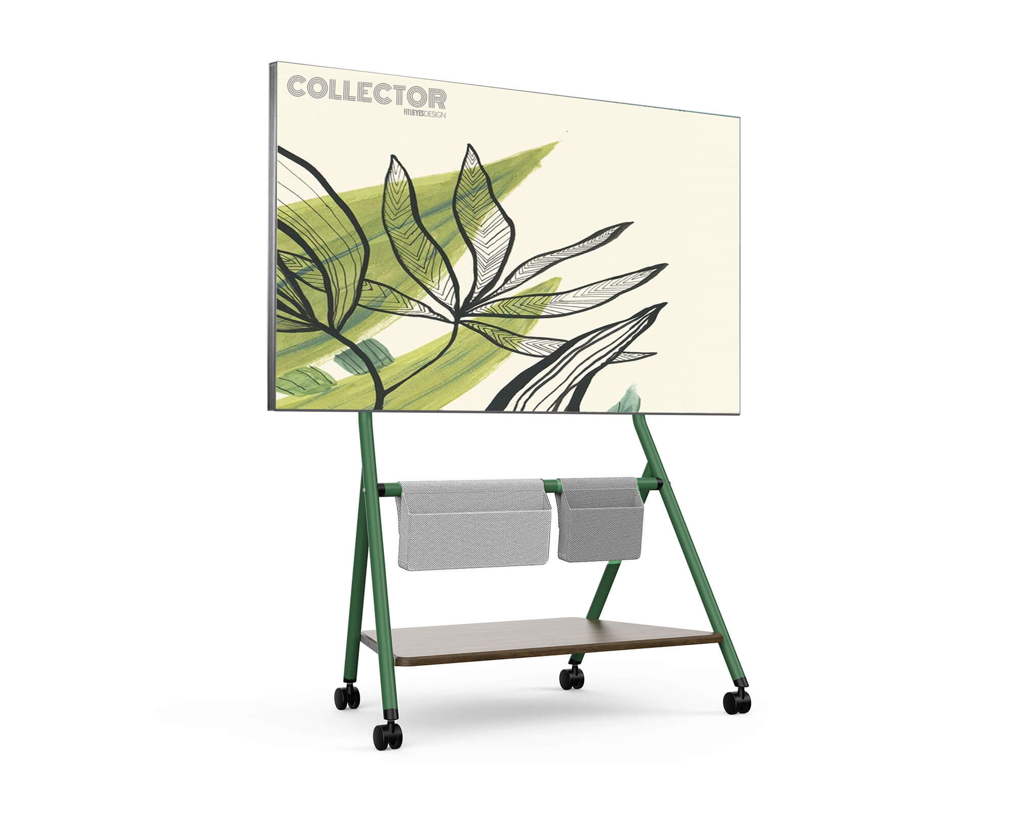 Collector TC78 Floor TV Stand with Wheels