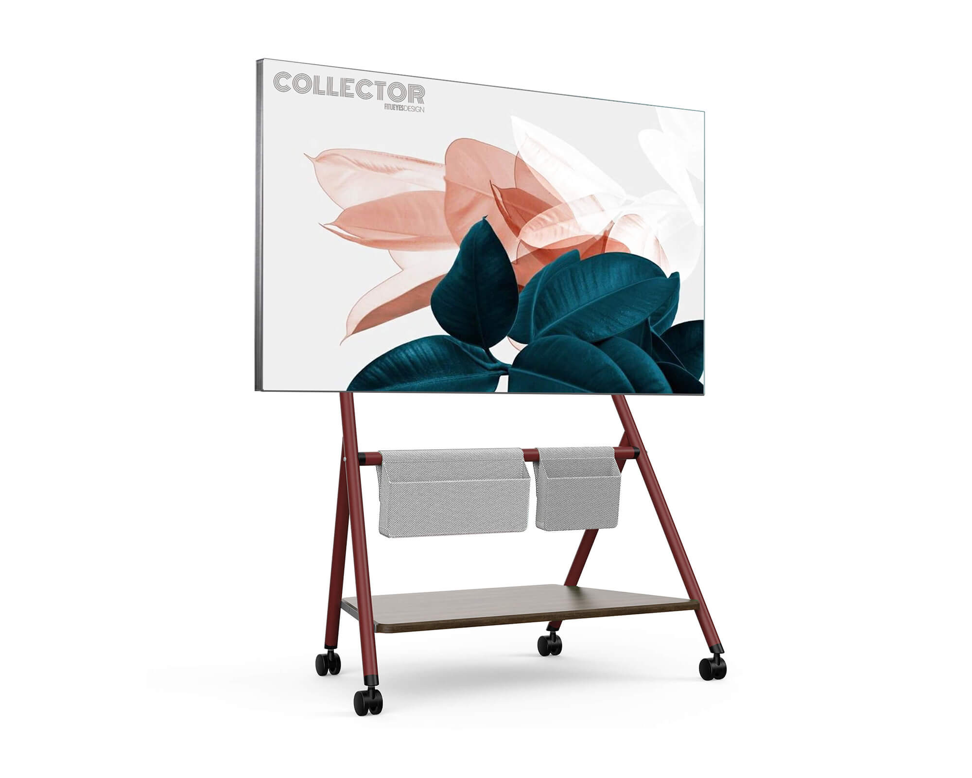 Collector TC78 Floor TV Stand with Wheels