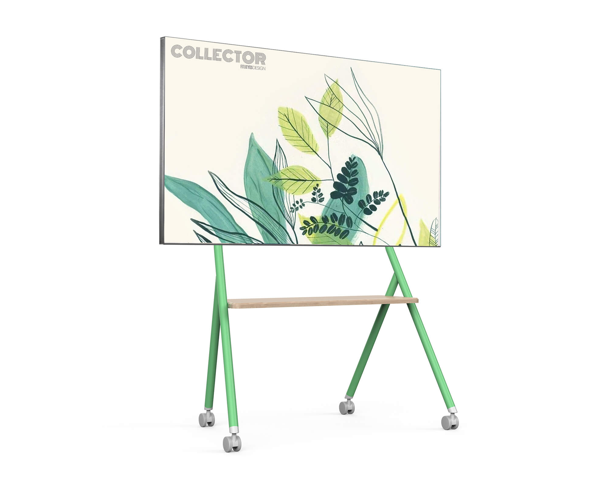 Collector TC78 Floor TV Stand with Wheels