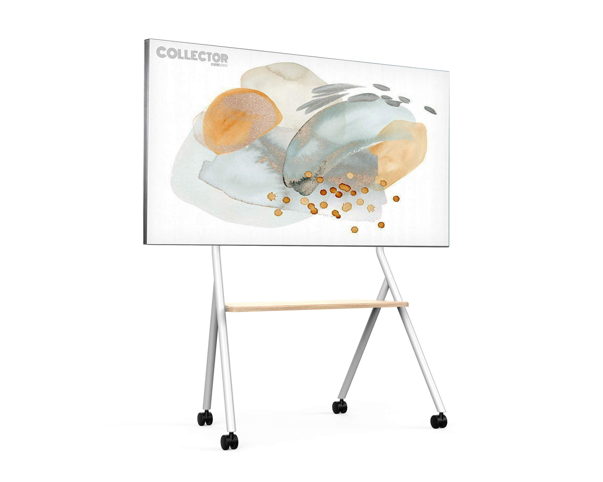 Collector TC78 Floor TV Stand with Wheels