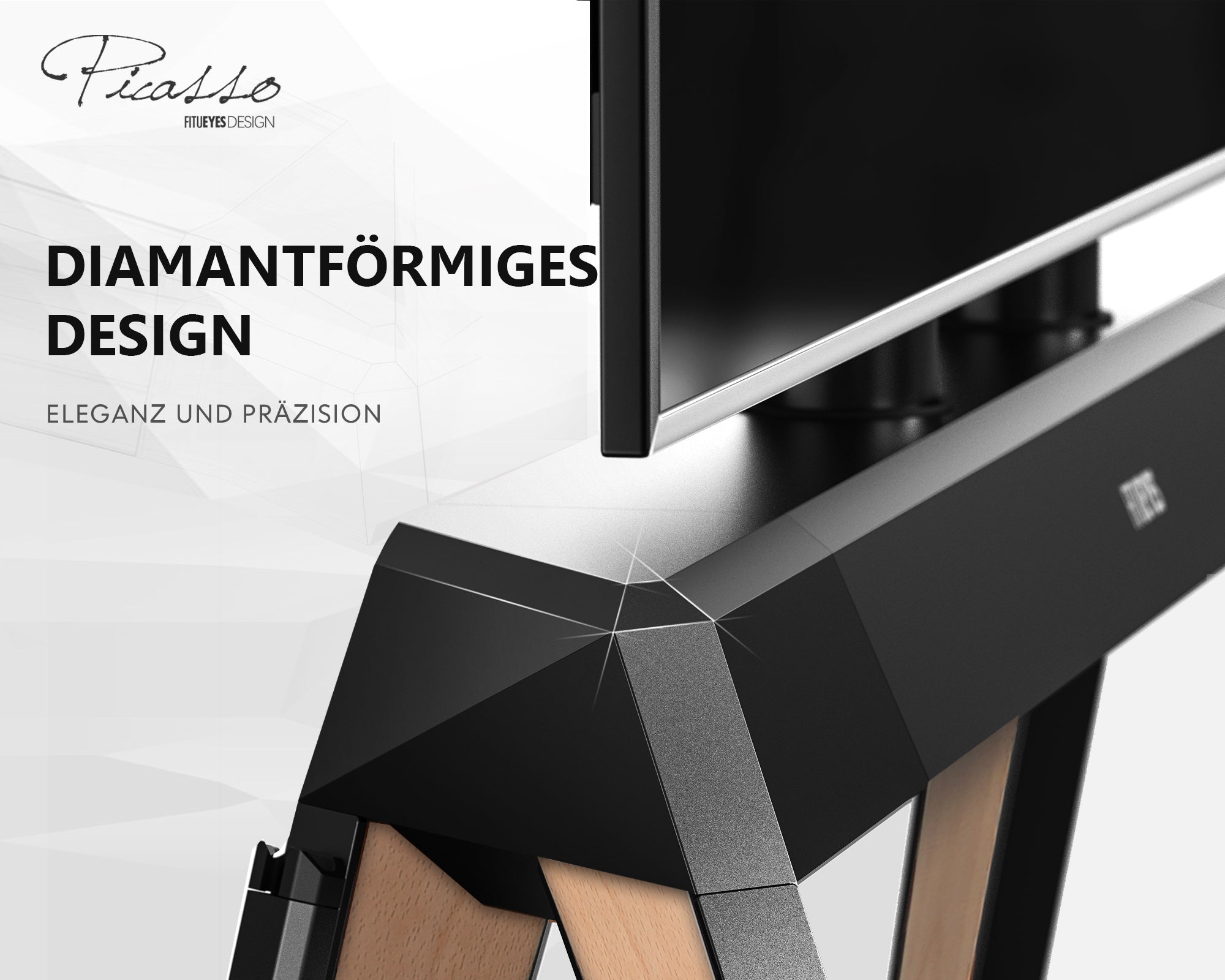 Picasso FT88 Floor TV Stand