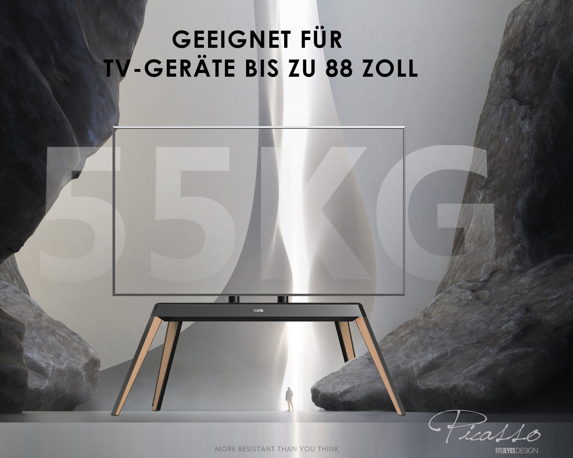 Picasso FT88 Floor TV Stand