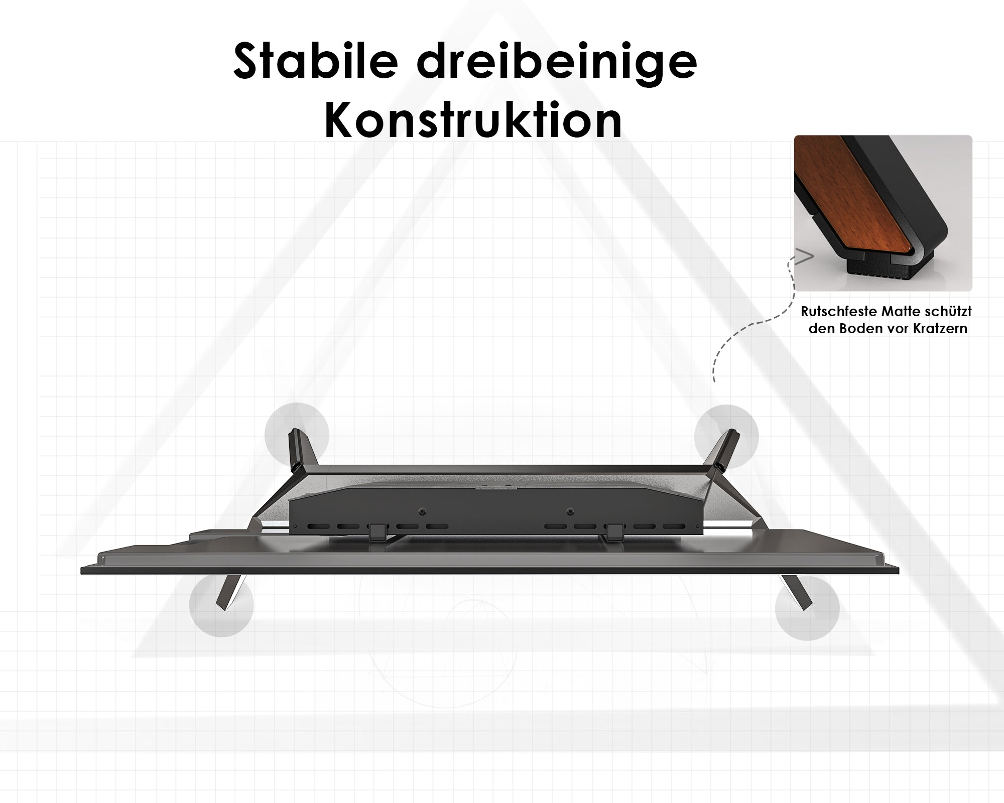Picasso FT88 Floor TV Stand