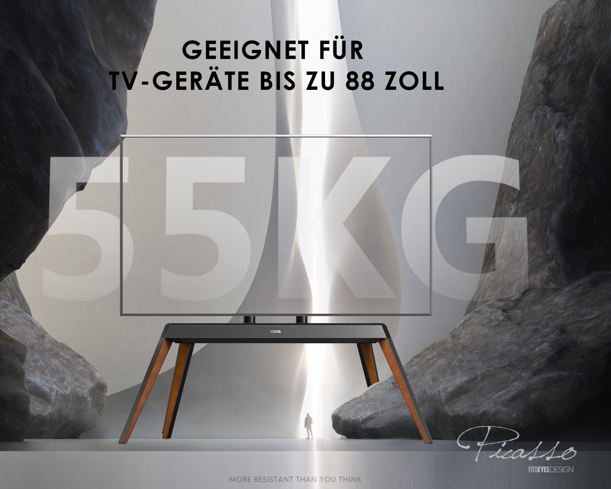 Picasso FT88 Floor TV Stand