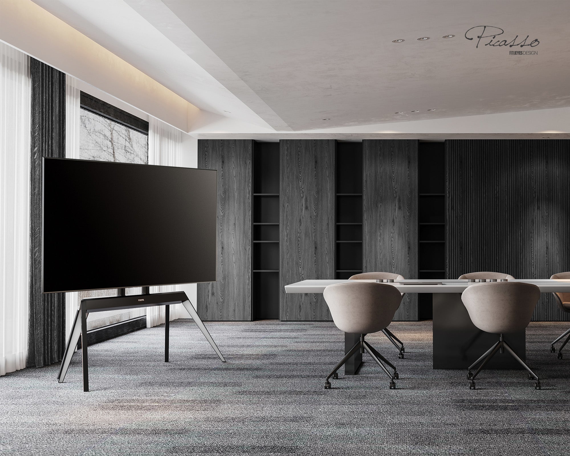 Picasso FT88 Floor TV Stand