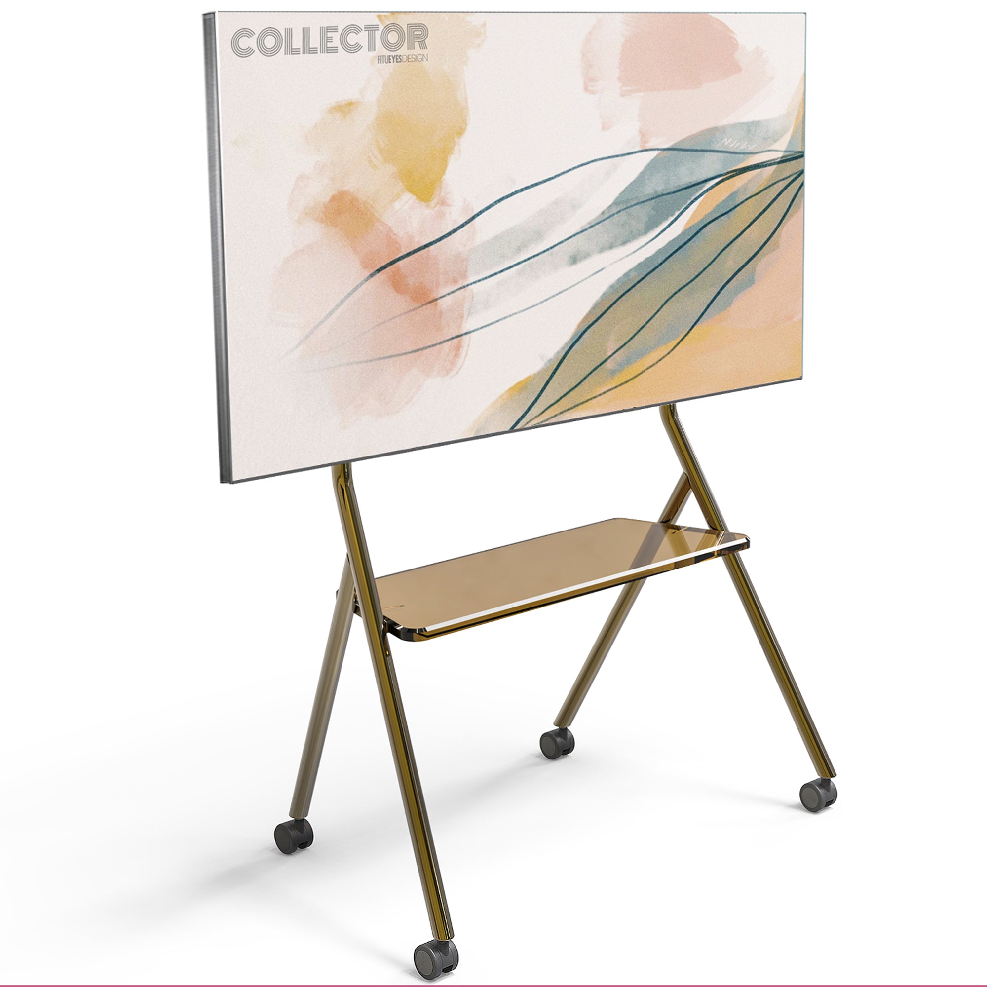 Collector TC78 Floor TV Stand with Wheels