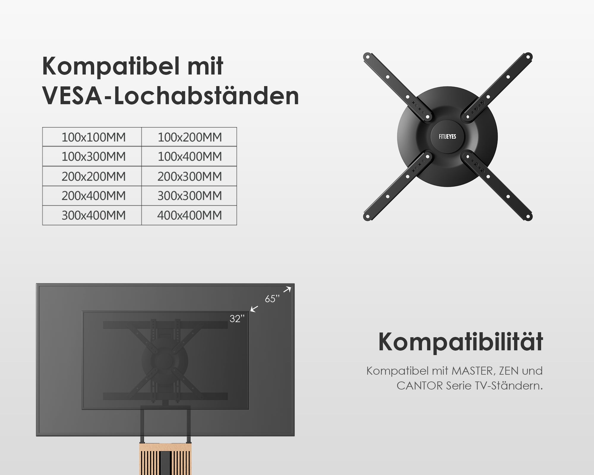Adaptador giratorio para monitor
