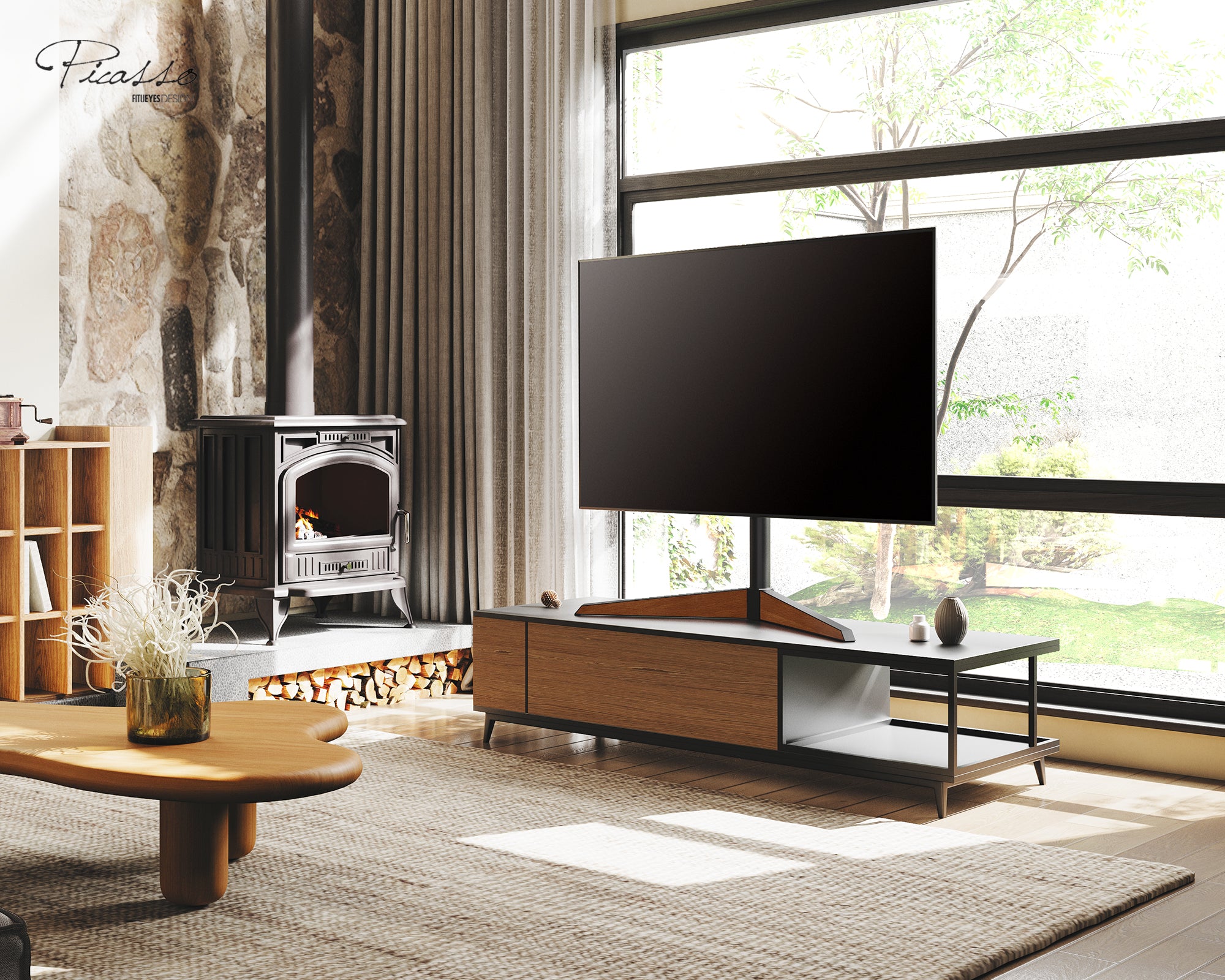 Picasso TT78 Soporte de TV sobre mesa