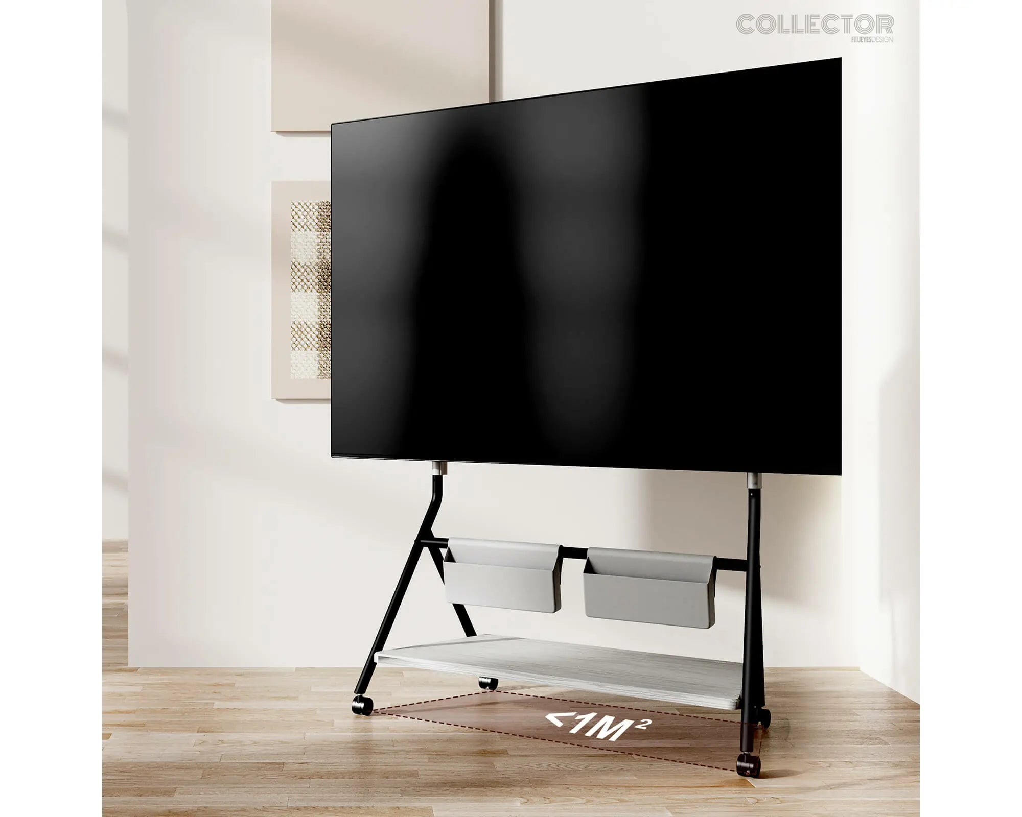 Collector TC88 TV-Ständer mit Rollen