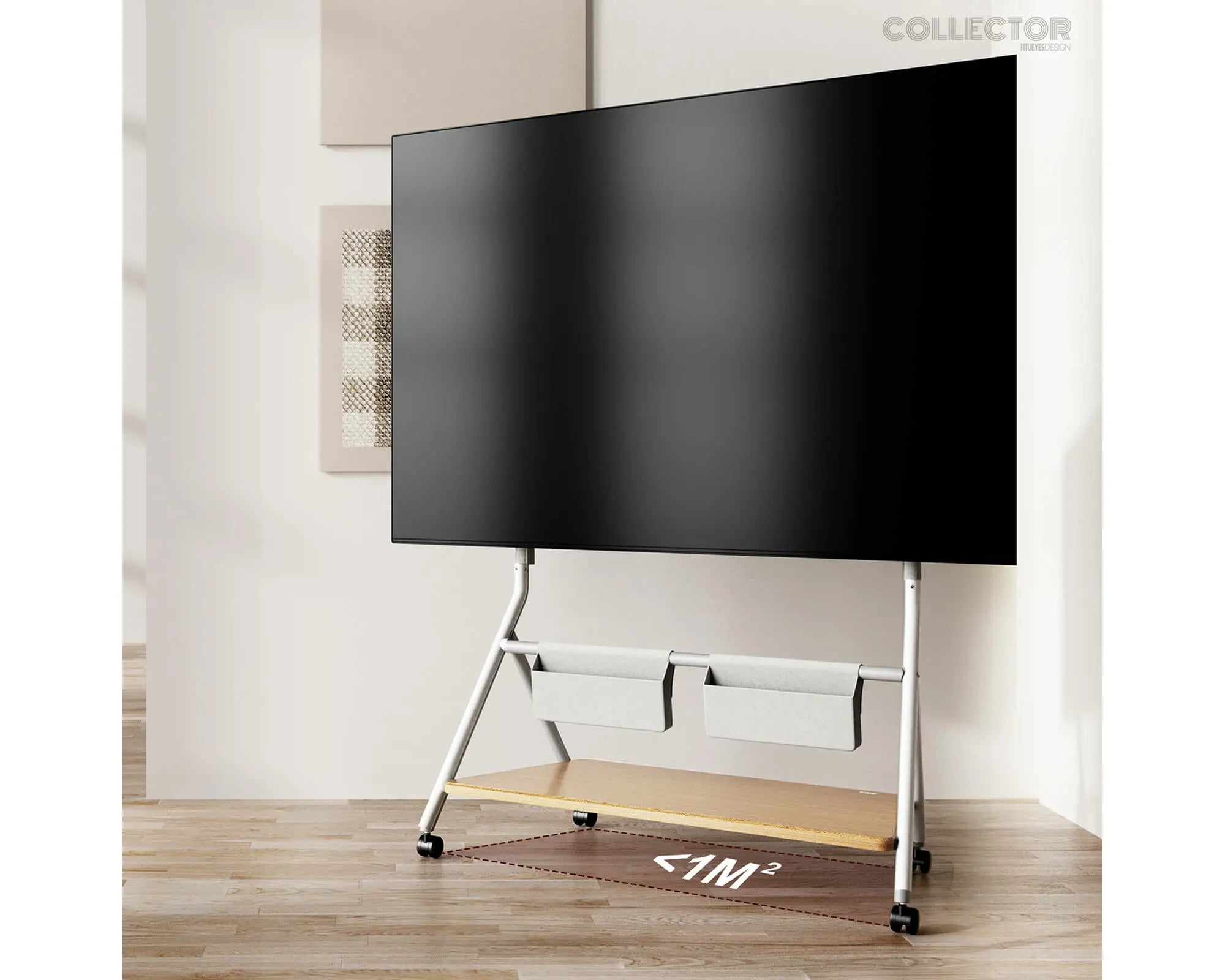 Collector TC88 TV-Ständer mit Rollen