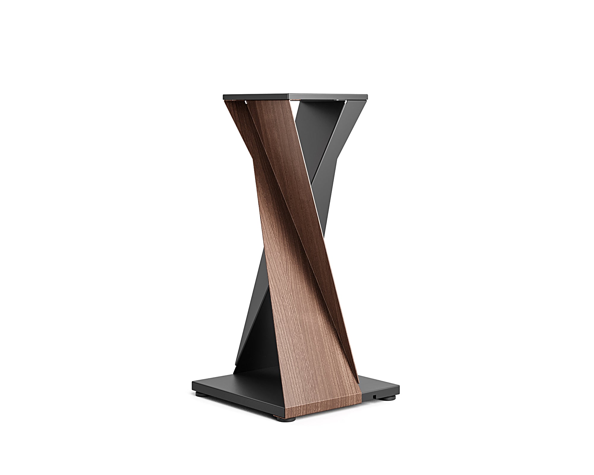 robusten Metall- und Holzdesigns des Eiffel Lautsprecherständers