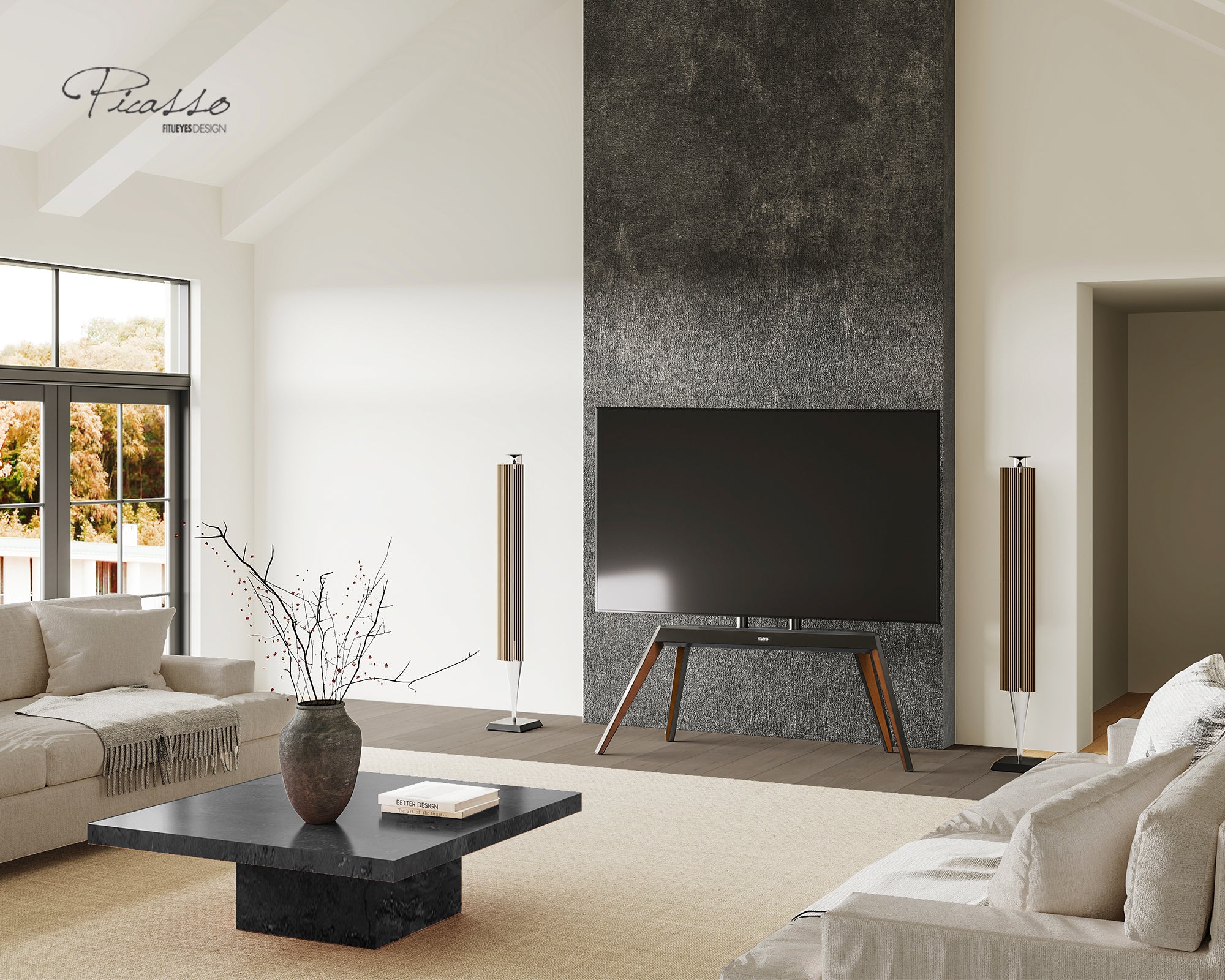Picasso FT88 Supporto da terra per tv